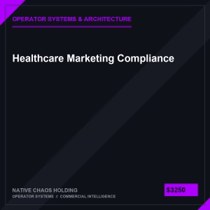 Healthcare Marketing Compliance
