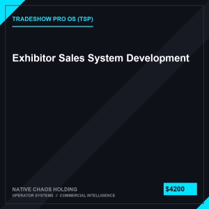 Exhibitor Sales System Development