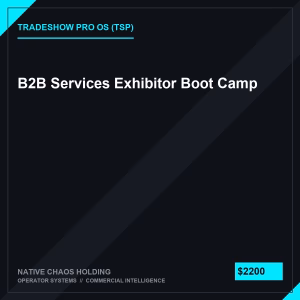B2B Services Exhibitor Boot Camp