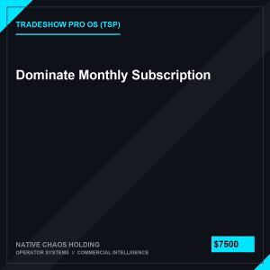 Dominate Monthly Subscription